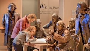 Hangin' with the Signers at the Constitution Center: Photo by G. Widman for Visit Philadelphia™