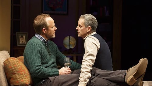 Patrick Breen (Rob) and John Benjamin Hickey (Alan) in "Dada Woof Papa Hot"