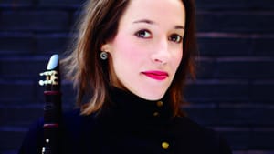 Astral Artists alum Romie de Guise-Langlois and her clarinet will be back in town on March 25. (Photo courtesy of PCMS.)