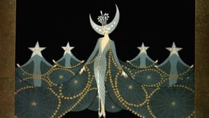 Erté's Art Deco take on the Queen of the Night.