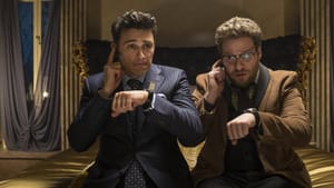 Is it time to kowtow to threats? Franco and Rogen in "The Interview." (Photo by Ed Araquel - © 2013 CTMG, Inc.)