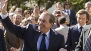 Langella as Nixon: World champ of evasion and persuasion.