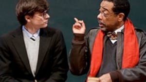 Doherty (left) and Frank X: Cram session. (Photo: Mark Garvin.)