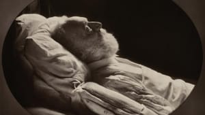 The great man: "Victor Hugo on his Death Bed." (both photos courtesy of the Philadelphia Museum of Art)