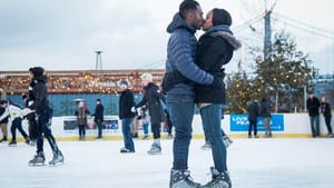 Love on ice. Image courtesy of Delaware River Waterfront Corporation.