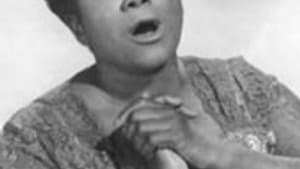 I gave Mahalia Jackson my dinner, and was amply rewarded.