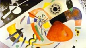 'Red Spot II' (1921): The shorthand vocabulary of color and line.