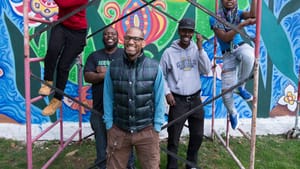 DJ King Britt founded record label Playback Musik during last year's SPACES cycle. Photo by George Miller.