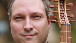 Lutenist and composer Mark Rimple, who teaches at West Chester University.