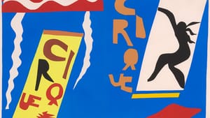 Henri Matisse “Circus,” plate II in “Jazz” (1947). (Courtesy of Frances and Michael Baylson, © 2015 Succession H. Matisse / Artists Rights Society (ARS), New York)