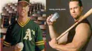 McGwire, before and after: The knees told the tale.