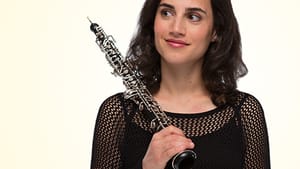 Curtis grad Katherine Needleman, Principal Oboe of the Baltimore Symphony, plays on October 15. (Photo courtesy of Dolce Suono.)