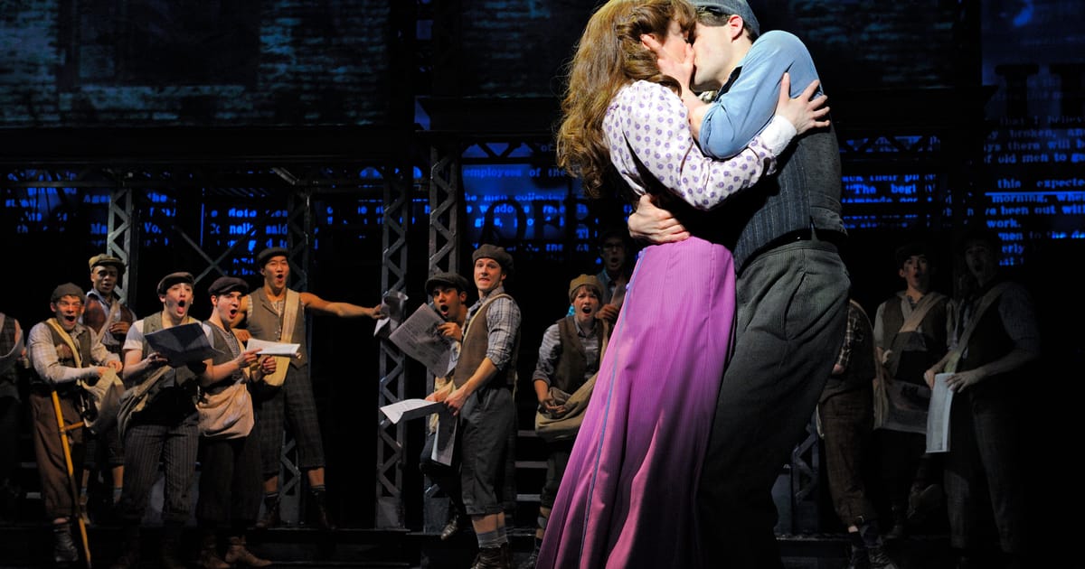 Newsies At The Academy Of Music Second Broad Street Review Newsies At The Academy Of Music Second Broad Street Review
