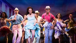 Ana Villafane and the cast of “On Your Feet!” (All photos by Matthew Murphy via broadway.com)