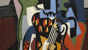 Pablo Picasso, "Harlequin Musician," 1924. National Gallery of Art, Washington, D.C. © 2015 Estate of Pablo Picasso / Artists Rights Society (ARS), New York