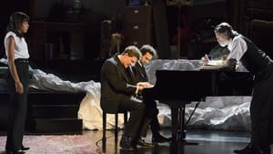 Ebert and Matias, at the piano, jointly play Rachmaninoff. (Photo by Kyle Froman)