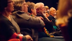 The joy of singing along