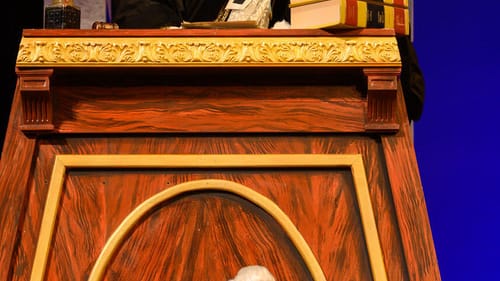 The Learned Judge passes judgment in 'Trial by Jury.' (Photo by Moonloop Photography.)